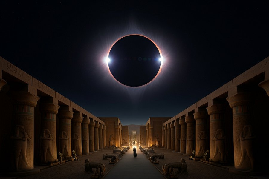 Egypt total eclipse I 07 Days 06 Nights I 03 Nights Cairo, 3 Nights Cruise Jul 27 - Aug 02 2027 .