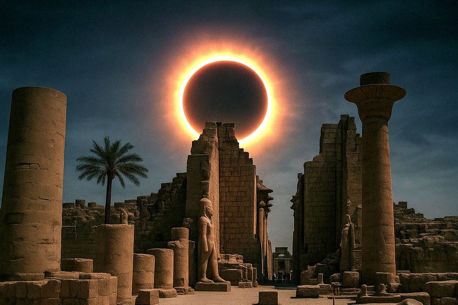Egypt total eclipse with Hurghada I 11 Days 10 nights I 04 Nights Cairo, 3 nights Cruise 3 night Hurghada Jul 26 - Aug 05 2027